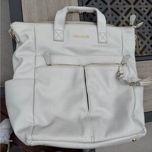 Lily Jade Leather Diaper Bag / Backpack – Stylish, Functional